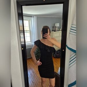 Black Sparkly Cocktail Dress Size Medium